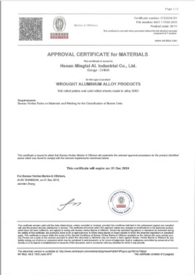 Certificação BV
